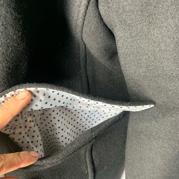 New! Haute edition wool blend coat button - Picture 5 of 9